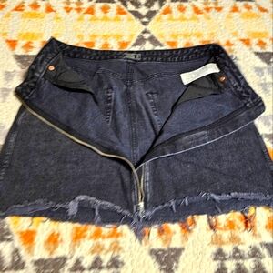 Abercrombie & Fitch Kids Distressed Denim Mini Skirt Size 31/12